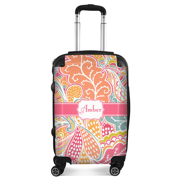 Custom Abstract Foliage Suitcase (Personalized)