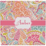 Abstract Foliage Ceramic Tile Hot Pad (Personalized)