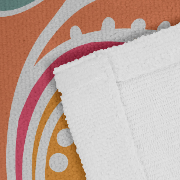 Abstract Foliage Close up of Fabric