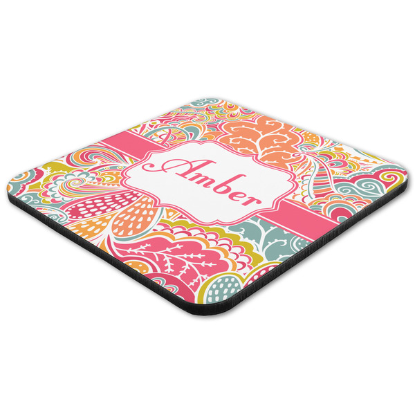 Abstract Foliage Coaster Set - FLAT (one)