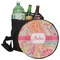 Abstract Foliage Collapsible Personalized Cooler & Seat