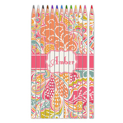 Abstract Foliage Colored Pencils (Personalized)