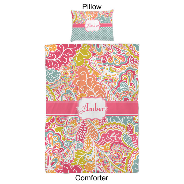 Abstract Foliage Comforter Set - Twin XL - Approval