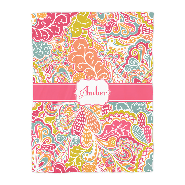 Abstract Foliage Comforter - Twin - Front