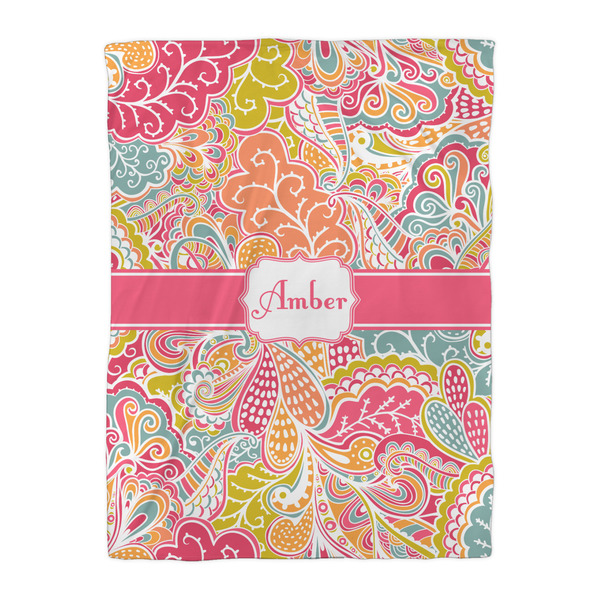 Abstract Foliage Comforter - Twin XL - Front