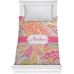 Abstract Foliage Comforter - Twin (Personalized)