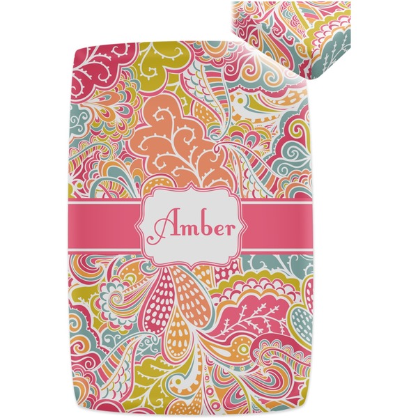 Abstract Foliage Crib Fitted Sheet - Apvl