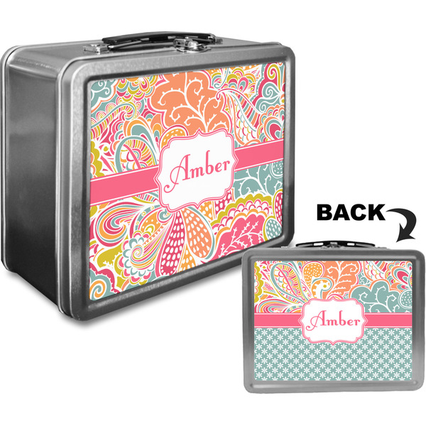 Abstract Foliage Custom Lunch Box / Tin Approval