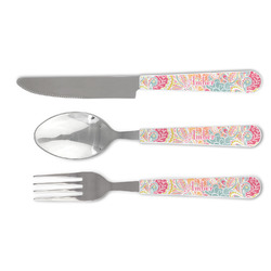 Abstract Foliage Cutlery Set (Personalized)