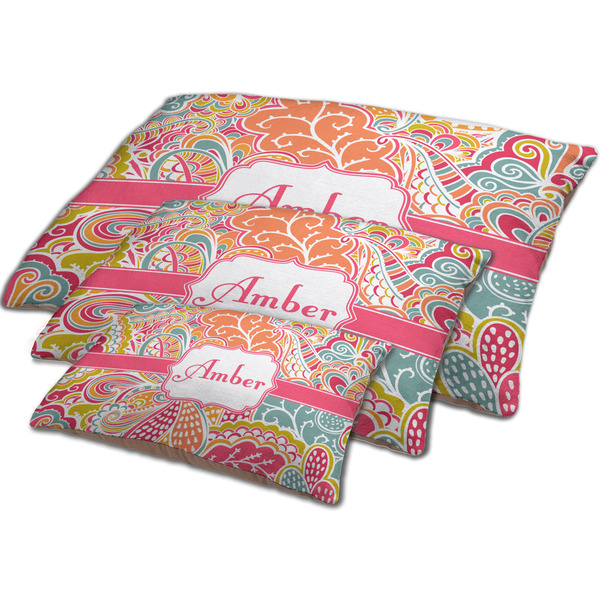 Abstract Foliage Dog Beds - MAIN (sm, med, lrg)