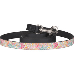 Abstract Foliage Dog Leash (Personalized)
