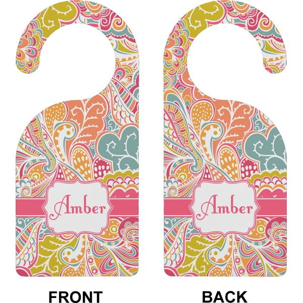 Abstract Foliage Door Hanger (Approval)