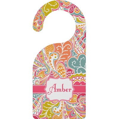 Abstract Foliage Door Hanger (Personalized)