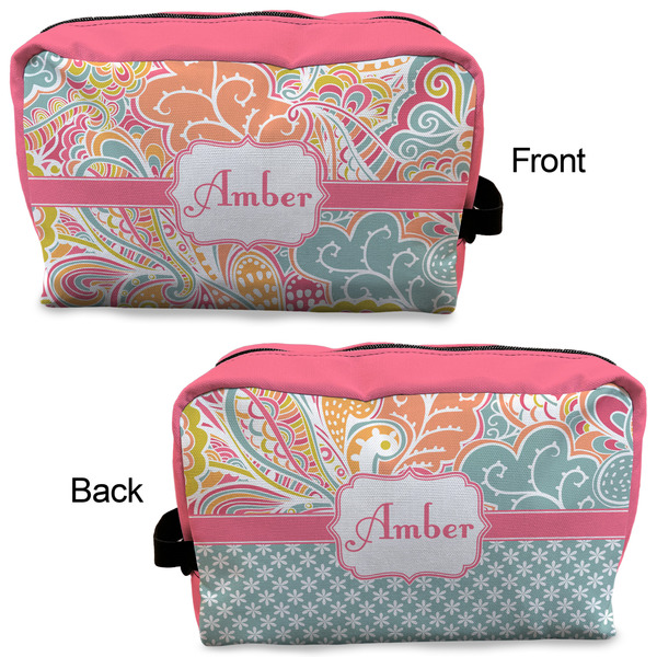 Abstract Foliage Dopp Kit - Approval