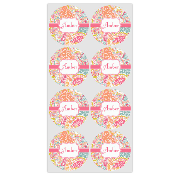 Abstract Foliage Drink Topper - Medium - Set of 12