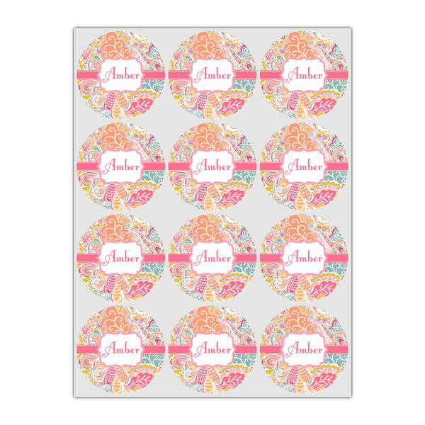 Abstract Foliage Drink Topper - Small - Set of 12