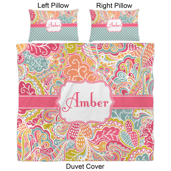 Abstract Foliage Duvet Cover Set - King - Approval