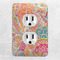 Abstract Foliage Electric Outlet Plate - LIFESTYLE