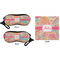 Abstract Foliage Eyeglass Case & Cloth (Approval)