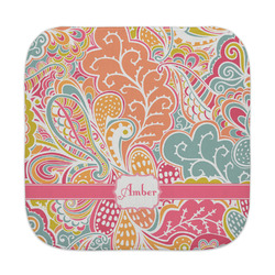 Abstract Foliage Face Towel (Personalized)