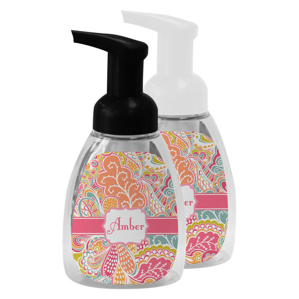 Abstract Foliage Foam Soap Bottles - Main