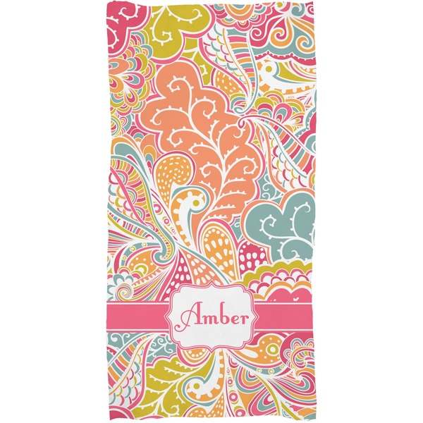 Abstract Foliage Full Sized Bath Towel - Apvl