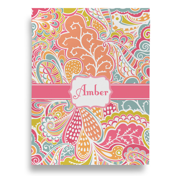 Abstract Foliage Garden Flags - Large - Single Sided - FRONT