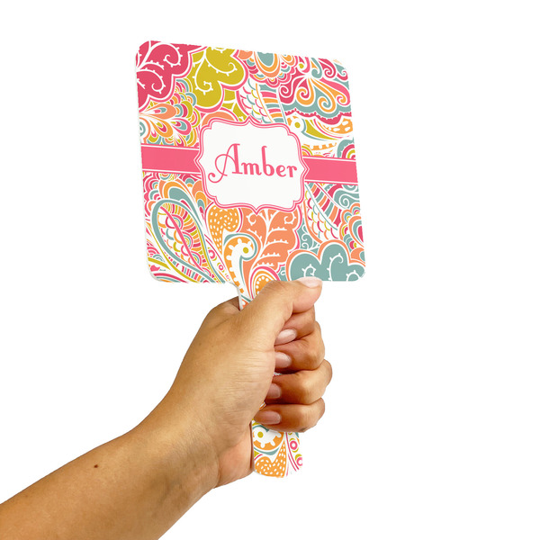 Abstract Foliage Hand Mirrors - Alt View