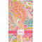 Abstract Foliage Hand Towel (Personalized) Full