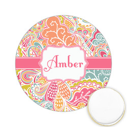 Abstract Foliage Printed Cookie Topper - 2.15" (Personalized)