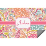 Abstract Foliage Indoor / Outdoor Rug (Personalized)