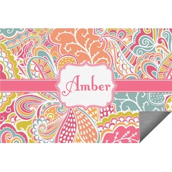 Abstract Foliage Indoor / Outdoor Rug - 5'x8' (Personalized)