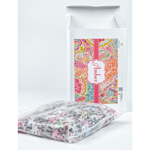 Abstract Foliage Jigsaw Puzzle 1014 Piece - Box