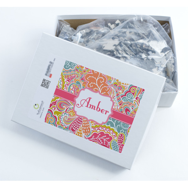 Abstract Foliage Jigsaw Puzzle 500 Piece - Box