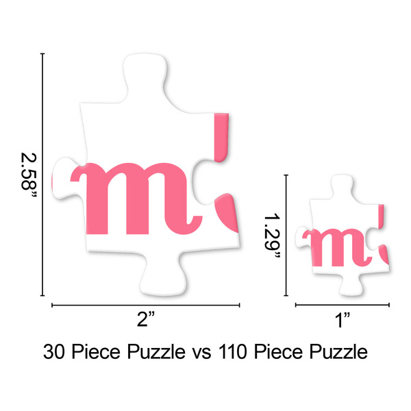 Abstract Foliage Jigsaw Puzzle - Piece Comparison
