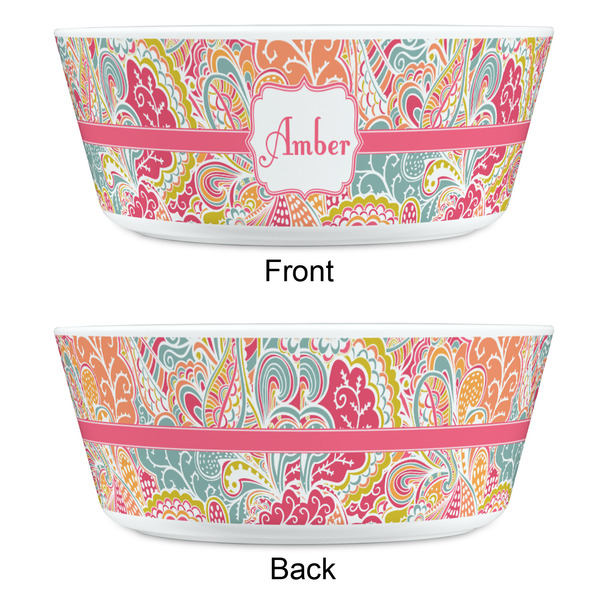 Abstract Foliage Kids Bowls - APPROVAL