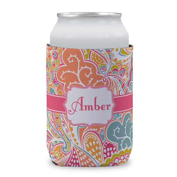 Abstract Foliage Can Sleeve