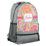 Abstract Foliage Backpack (Personalized)