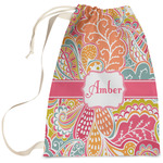 Abstract Foliage Laundry Bag (Personalized)