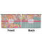 Abstract Foliage Large Zipper Pouch Approval (Front and Back)