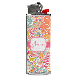 Abstract Foliage Case for BIC Lighters (Personalized)