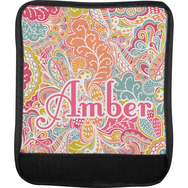 Abstract Foliage Luggage Handle Wrap (Approval)