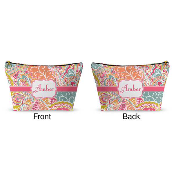 Abstract Foliage Makeup Bag Approval