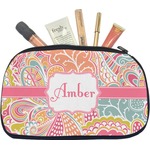 Abstract Foliage Makeup / Cosmetic Bag - Medium (Personalized)