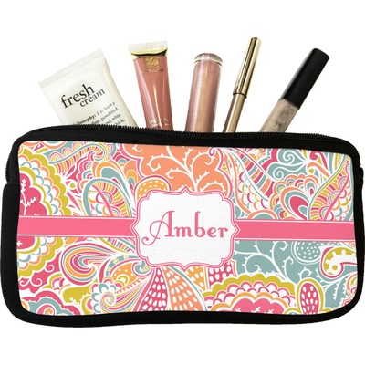 Abstract Foliage Makeup / Cosmetic Bag (Personalized)