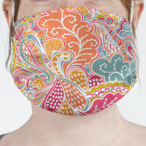 Custom Abstract Foliage Face Mask Cover