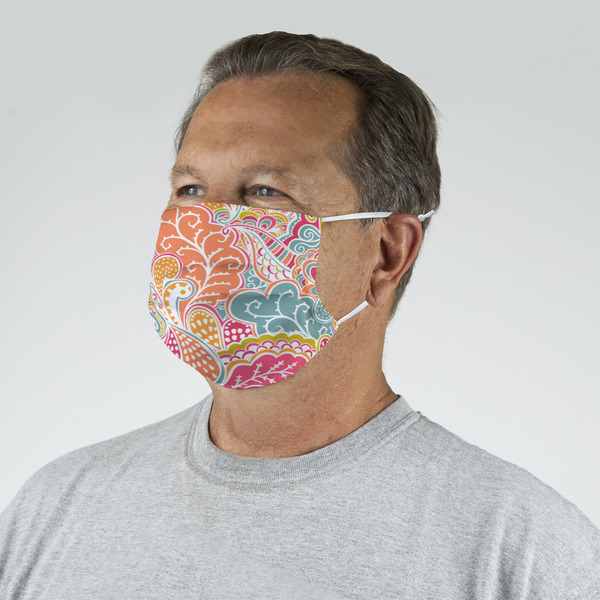 Abstract Foliage Mask - Quarter View on Guy