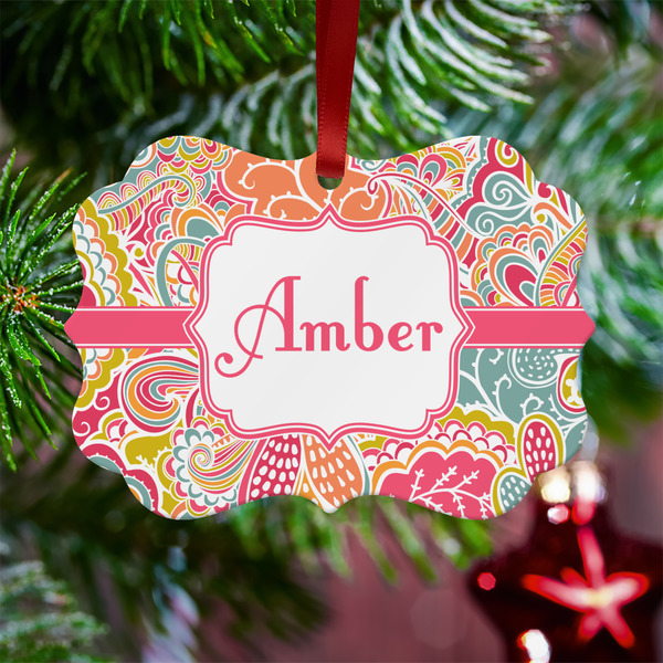 Abstract Foliage Metal Benilux Ornament - Lifestyle