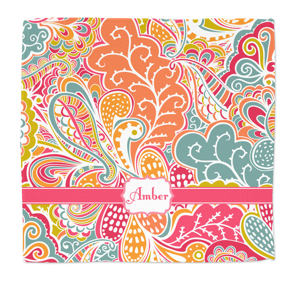 Custom Abstract Foliage Microfiber Dish Rag (Personalized)