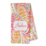 Abstract Foliage Kitchen Towel - Microfiber (Personalized)